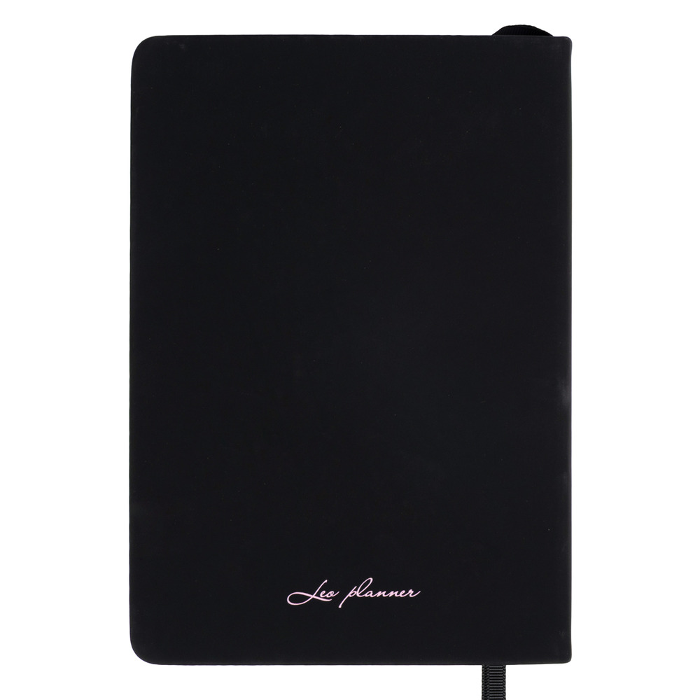 Щоденник діловий Leo Planner Dotts А5 датований твердий чорний 368 сторінок 252777. Фото 18