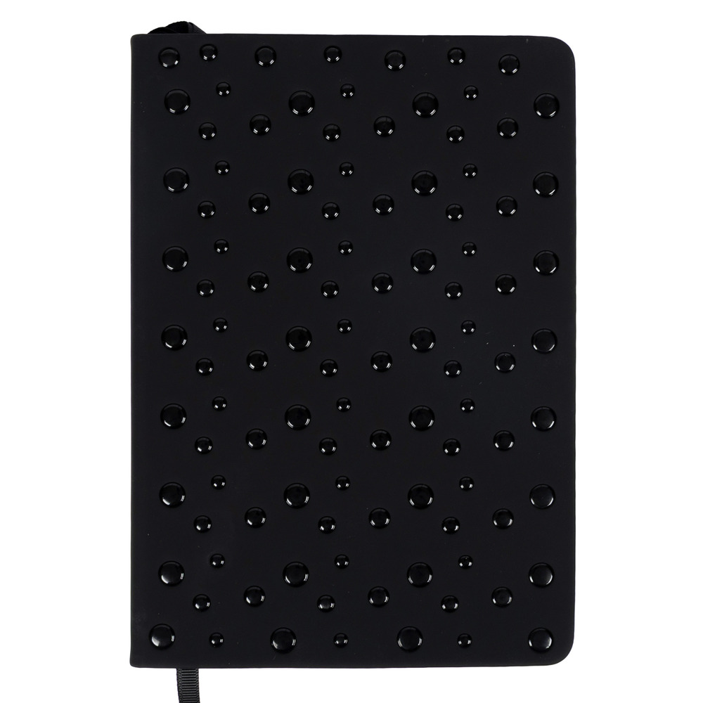 Щоденник діловий Leo Planner Dotts А5 датований твердий чорний 368 сторінок 252777