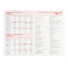 Щоденник діловий Leo Planner Dotts А5 датований твердий чорний 368 сторінок 252777. Фото 6