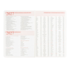 Щоденник діловий Leo Planner Dotts А5 датований твердий чорний 368 сторінок 252777. Фото 7