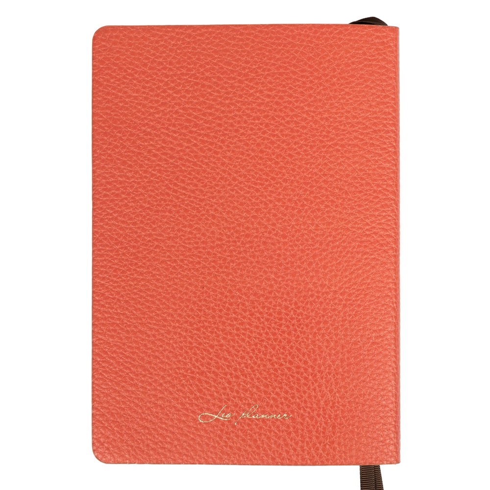 Щоденник діловий Leo Planner Flow А5 датований 2027 м'який помаранчевий 368 сторінок 252784. Фото 17