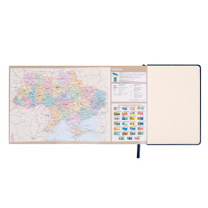 Щоденник діловий Leo Planner Vector A5 датований 2027 твердий синій 368 сторінок 252758. Фото 16