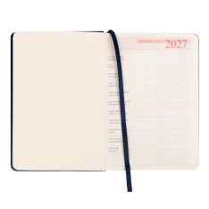 Щоденник діловий Leo Planner Vector A5 датований 2027 твердий синій 368 сторінок 252758. Фото 4