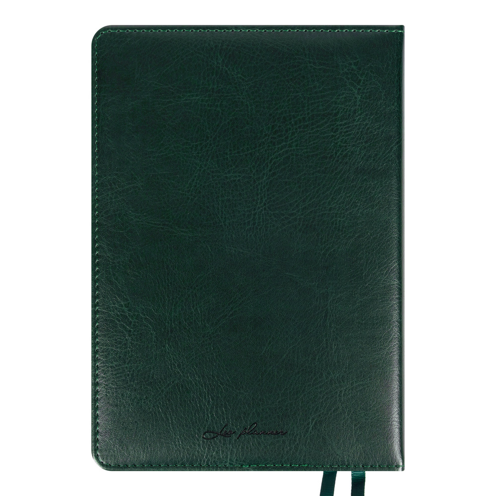 Щоденник діловий Leo Planner Whisky A5 датований 2027 твердий зелений 368 сторінок 252755. Фото 19
