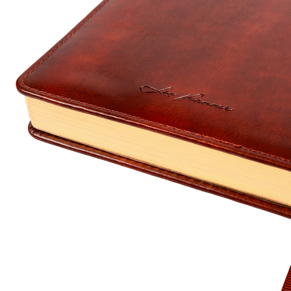 Щоденник діловий Leo Planner Whisky A5 датований 2027 твердий коричневий 368 сторінок 252756. Фото 20