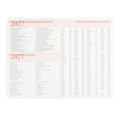 Щоденник діловий Leo Planner Garden А6 датований 2027 м'який 352 сторінки 252789. Фото 7