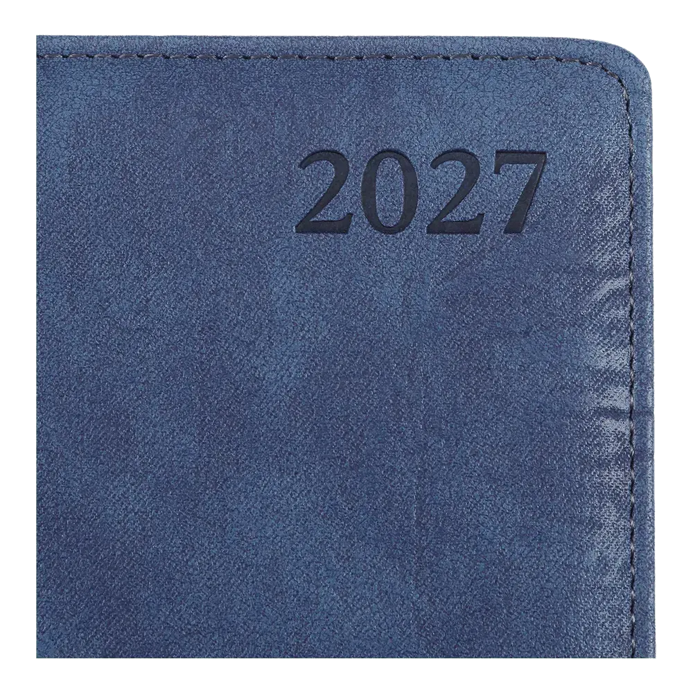 Щоденник датований 2027 Buromax Tactic А5 зі штучної шкіри та поролону 336 сторінок темно-синій BM.211005-03. Фото 4
