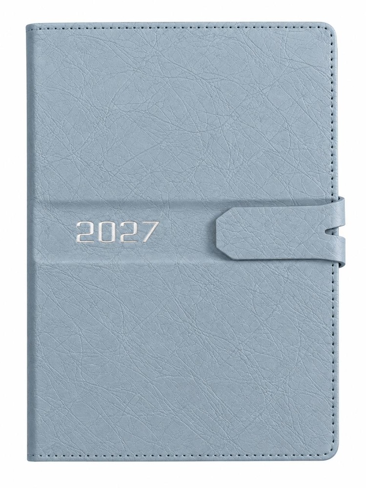Щоденник датований 2027 Buromax Belle зі штучної шкіри А5 336 сторінок синій BM.21103-02