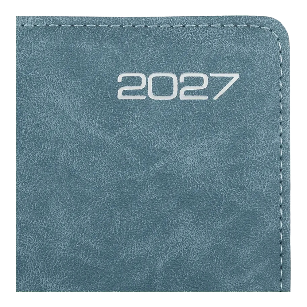 Щоденник датований 2027 Buromax Onyx А5 зі штучної шкіри та поролону 336 сторінок маренго BM.211003-53. Фото 4