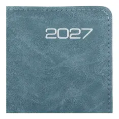 Щоденник датований 2027 Buromax Onyx А5 зі штучної шкіри та поролону 336 сторінок маренго BM.211003-53. Фото 4