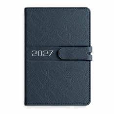 Щоденник датований 2027 Buromax Belle зі штучної шкіри А6 336 сторінок чорний BM.2577-01
