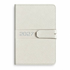 Щоденник датований 2027 Buromax Belle зі штучної шкіри А6 336 сторінок какао BM.2577-40