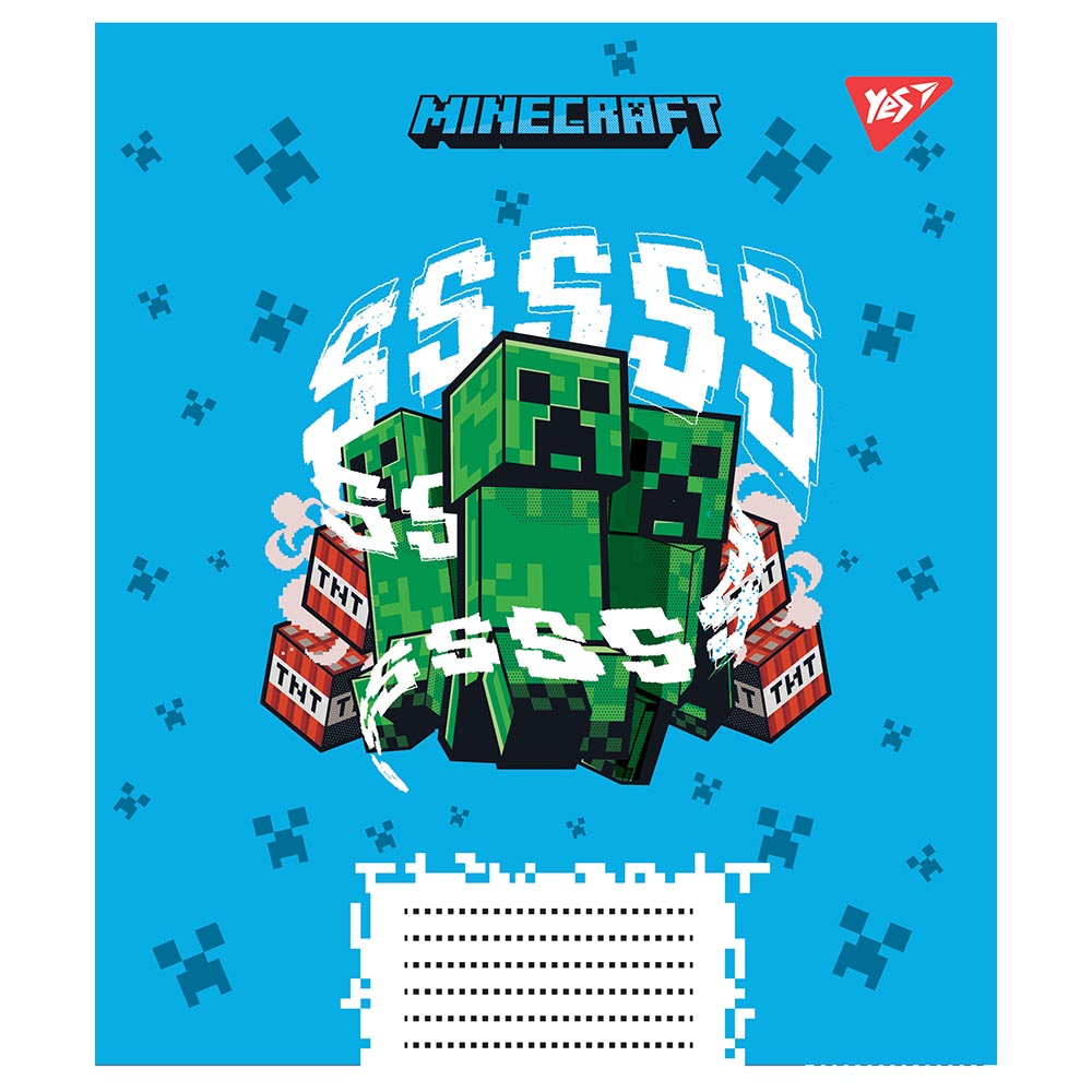 Зошит шкільний YES Minecraft 12 аркушів  Клітинка 766527. Фото 2