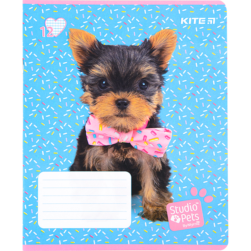Зошит шкільний Kite Studio Pets 12 аркушів, клітинка SP22-232. Фото 10