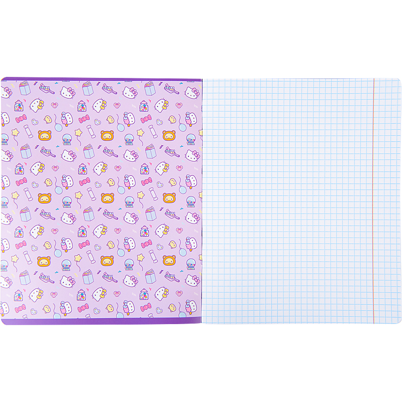 Зошит шкільний Kite Hello Kitty 12 аркушів, клітинка HK22-232. Фото 6