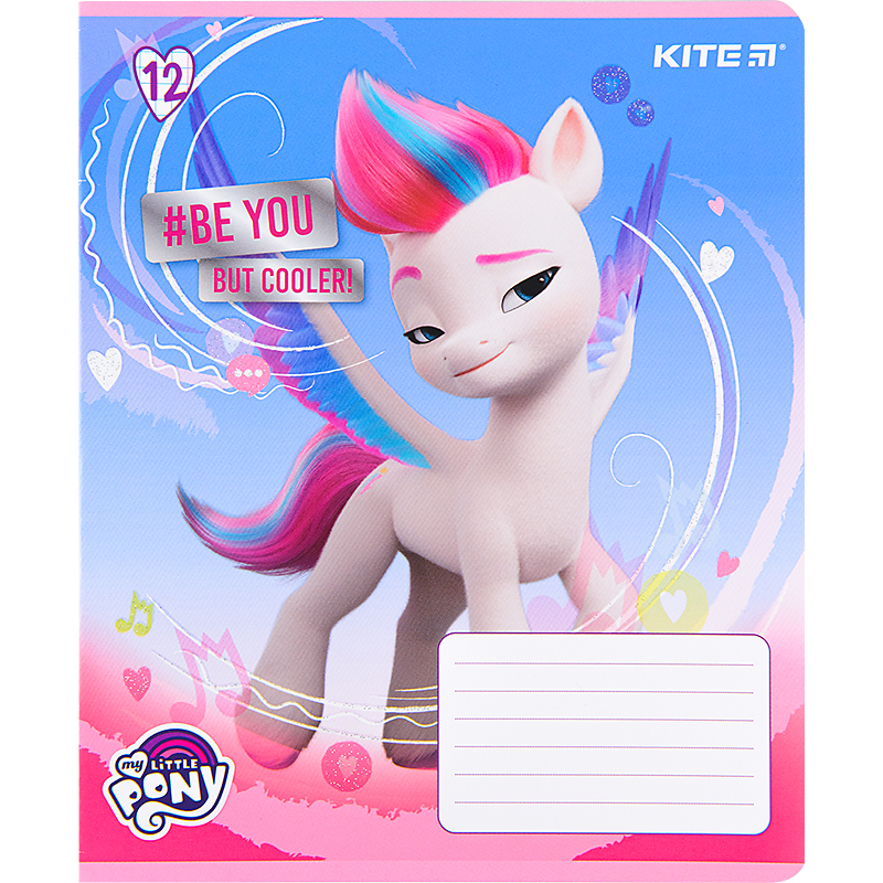 Зошит шкільний Kite My Little Pony 12 аркушів, клітинка LP22-232. Фото 8