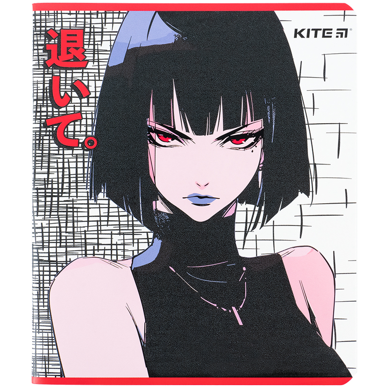 Зошит шкільний Kite Anime 48 аркушів, клітинка K24-259-2. Фото 5