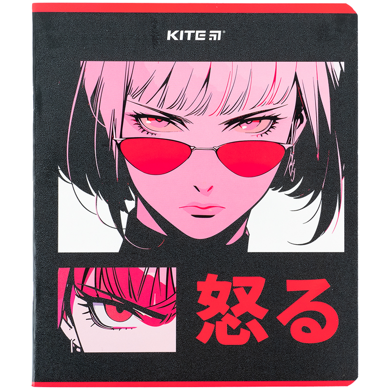 Зошит шкільний Kite Anime 48 аркушів, клітинка K24-259-2. Фото 11