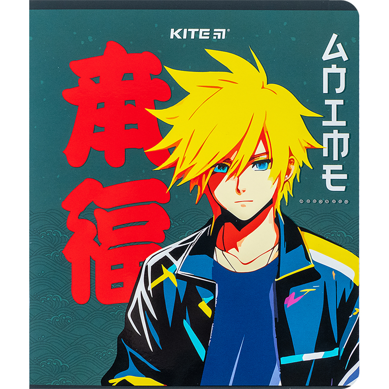 Зошит шкільний Kite Anime 24 аркуша, клітинка K24-238. Фото 8