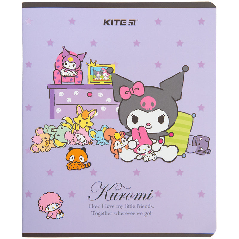 Зошит шкільний Kite Kuromi 24 аркуша, лінія HK23-239. Фото 16