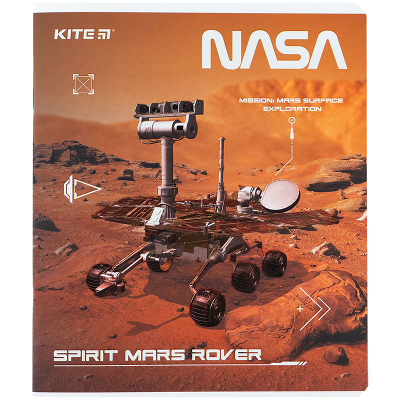 Зошит шкільний Kite NASA 48 аркушів, клітинка NS24-259. Фото 5