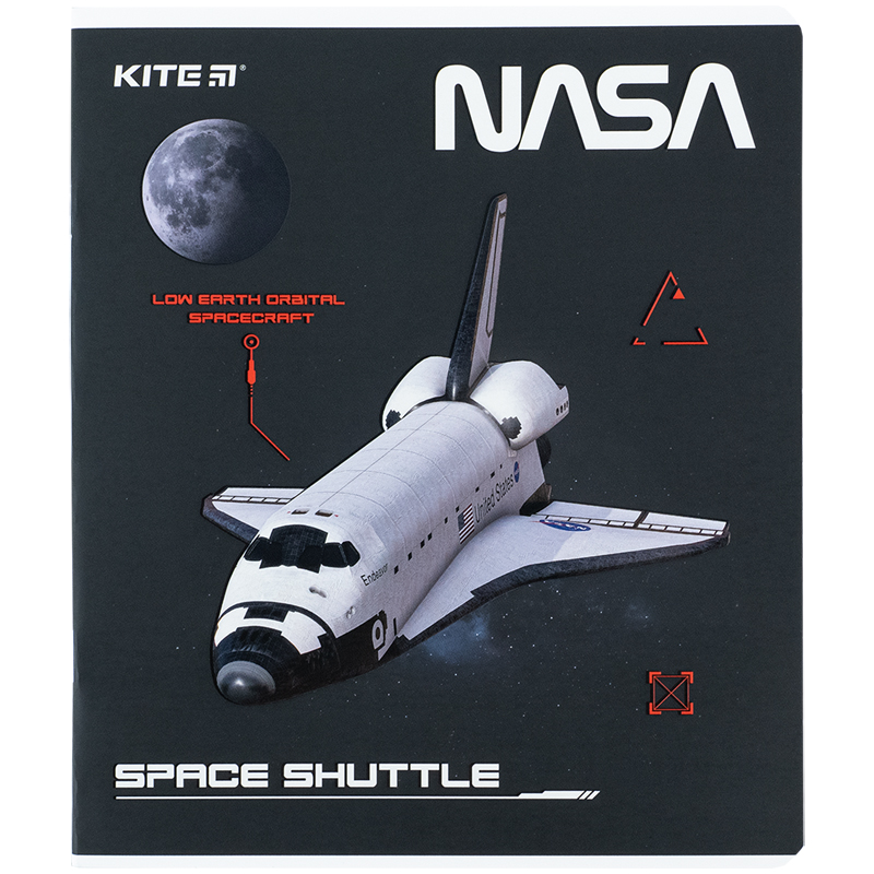 Зошит шкільний Kite NASA 48 аркушів, клітинка NS24-259. Фото 11