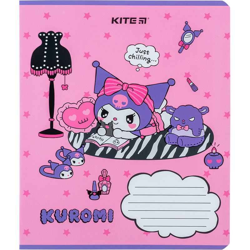 Зошит шкільний Kite Kuromi 12 аркушів, клітинка HK24-232-2. Фото 12
