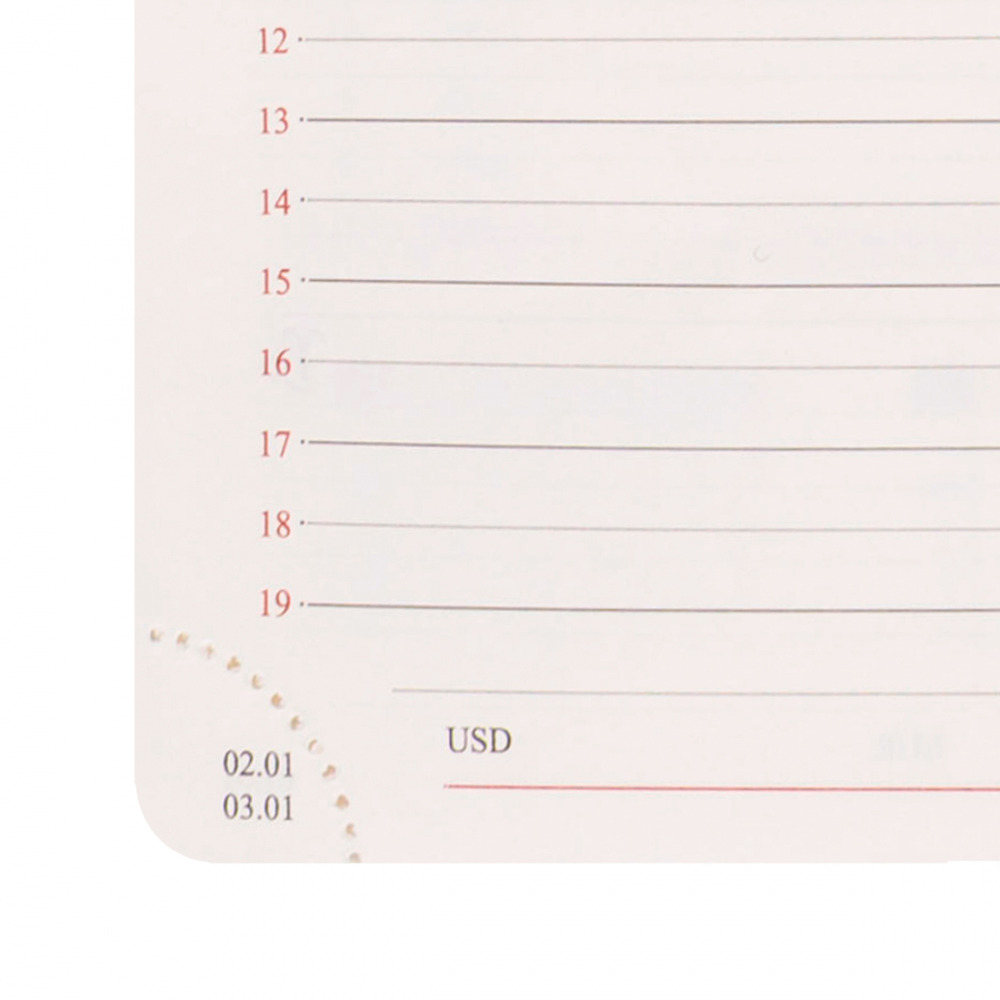 Щоденник діловий Leo Planner Case A5 датований 2027 інтегральний коричневий 368 сторінок 252744. Фото 15