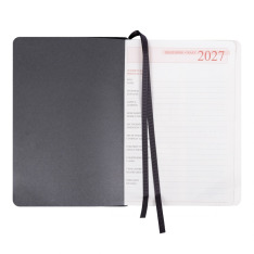 Щоденник діловий Leo Planner Case A5 датований 2027 інтегральний сірий 368 сторінок 252746. Фото 5