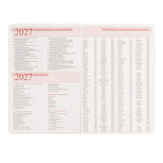 Щоденник діловий Leo Planner Garden А5 датований 2027 м'який 368 сторінок 252781. Фото 6