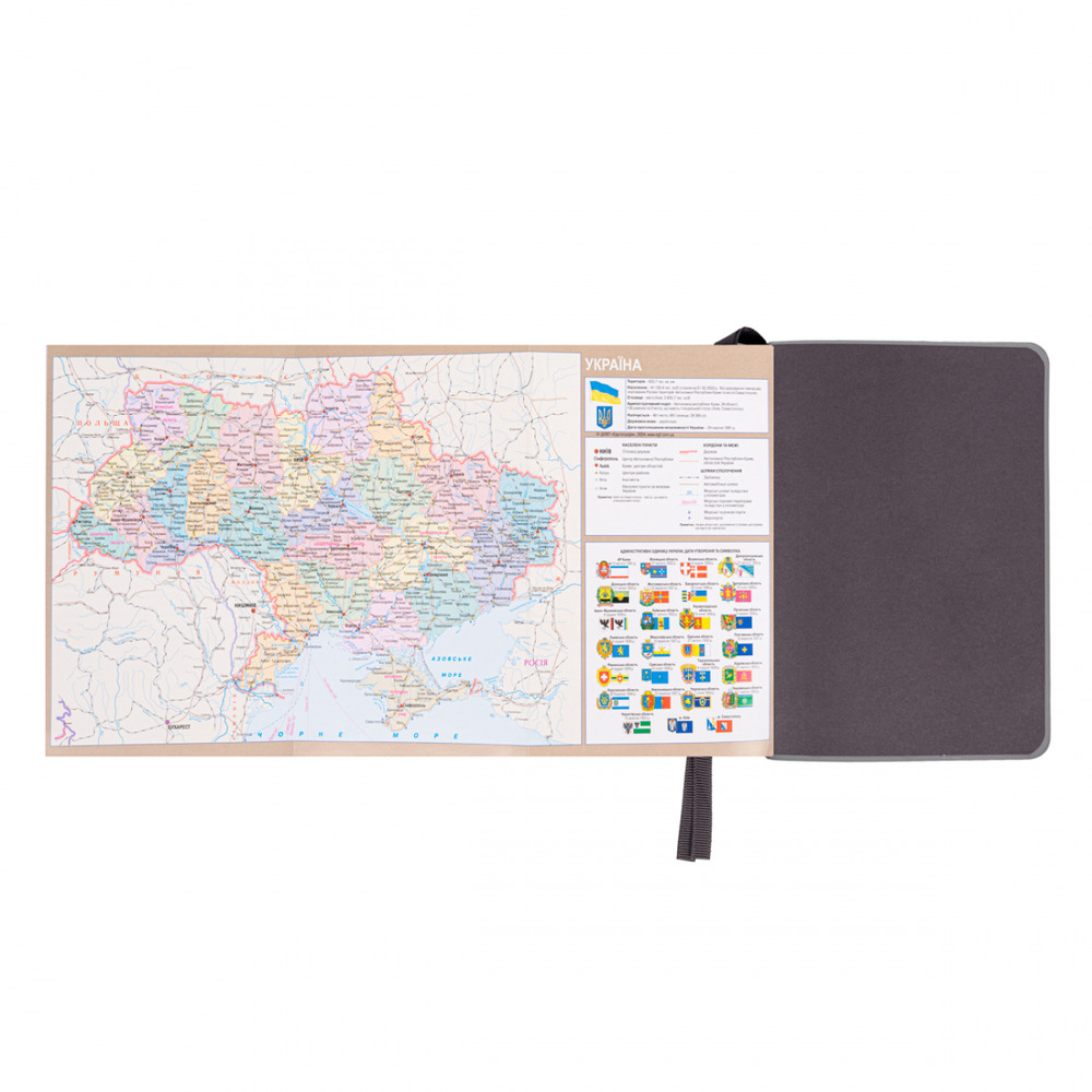 Щоденник діловий Leo Planner Botanic А6 датований 2027 м'який сірий 352 сторінки 252790. Фото 15