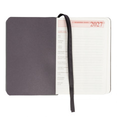 Щоденник діловий Leo Planner Botanic А6 датований 2027 м'який сірий 352 сторінки 252790. Фото 4
