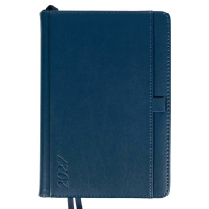 Щоденник діловий Leo Planner Legacy A5 датований 2027 твердий синій 368 сторінок 252734. Фото 2