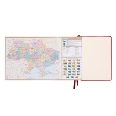 Щоденник діловий Leo Planner Persona A5 датований 2027 твердий бордовий 368 сторінок 252748. Фото 16