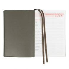Щоденник діловий Leo Planner Velvet А5 датований 2027 м'який темно-зелений 368 сторінок 252721. Фото 5