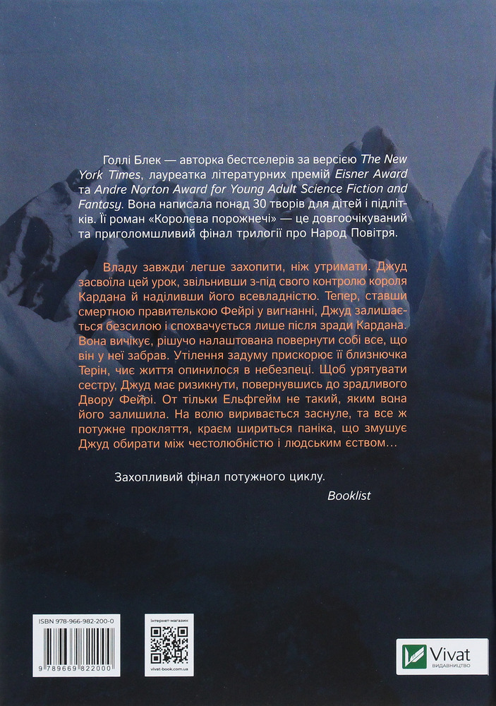 Книга Королева порожнечі. Книга 3 - Голлі Блек. Фото 2