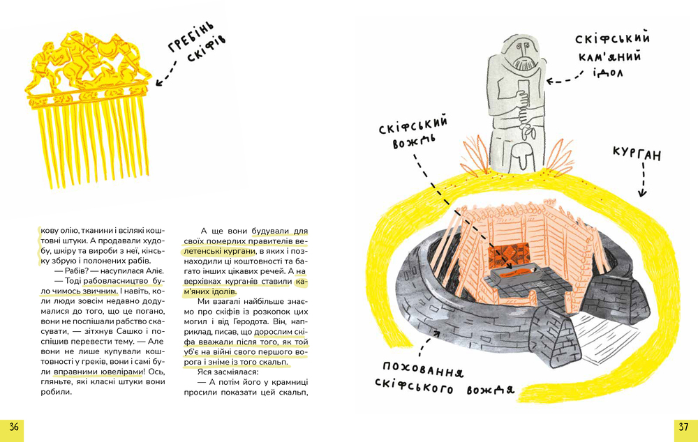 Книга Крута історія України. Від динозаврів до сьогодні. Фото 6