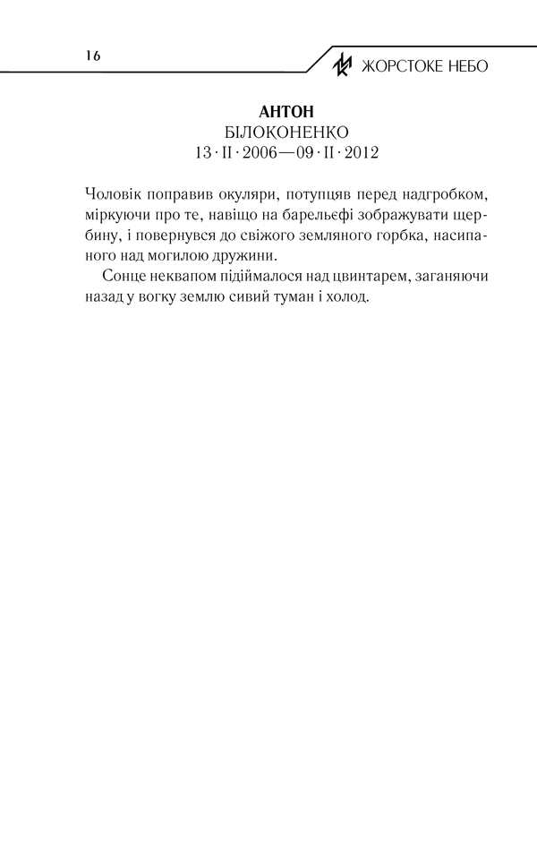 Книга Жорстоке небо - Макс Кідрук. Фото 15