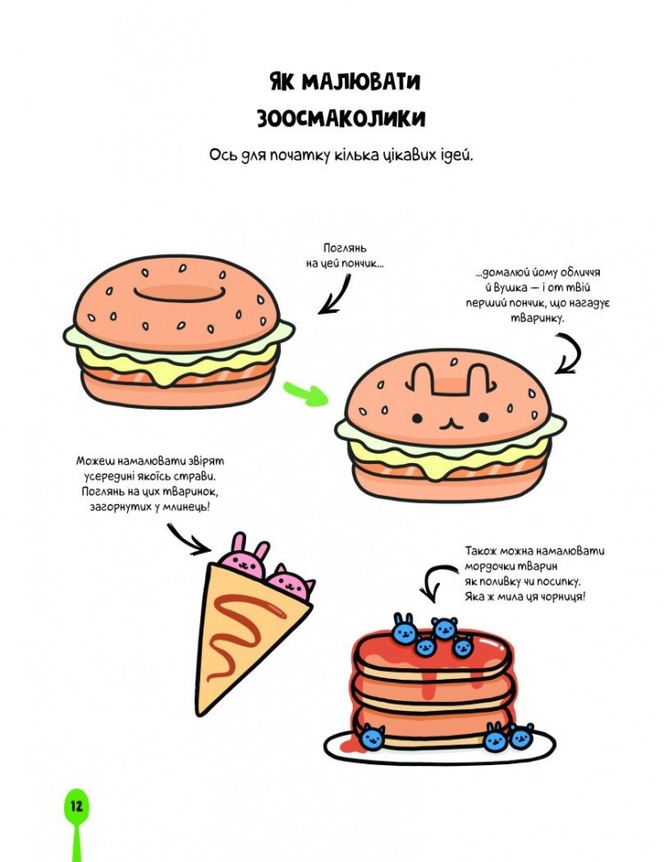 Книжка-розмальовка Каваї. Смаколики. Фото 5