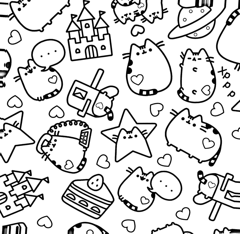 Книга Pusheen. Мінірозмальовка - Клер Белтон. Фото 11