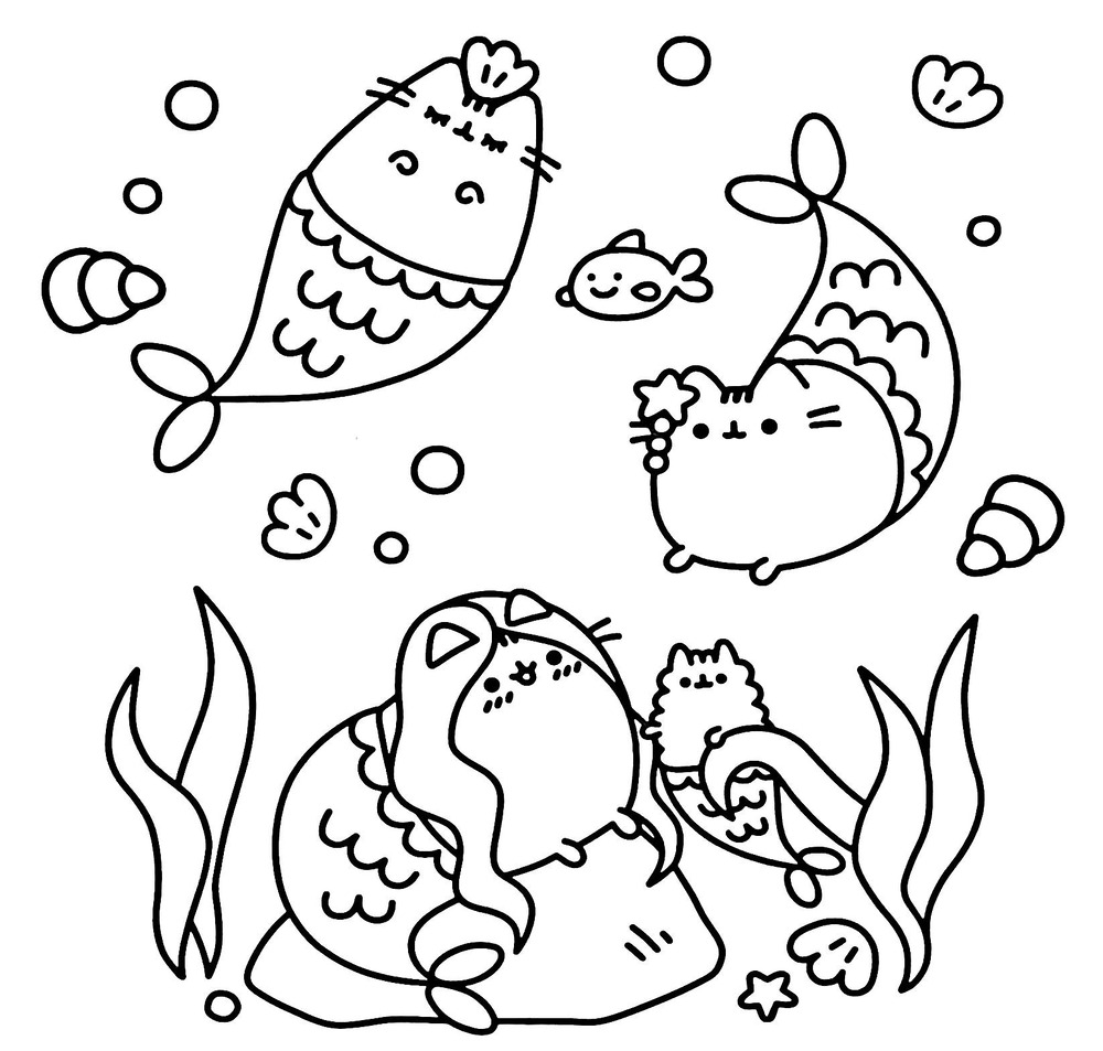 Книга Pusheen. Мінірозмальовка - Клер Белтон. Фото 5