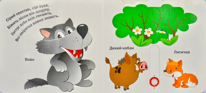 Книга Рухомі картинки. Ми живемо у лісі. Фото 2