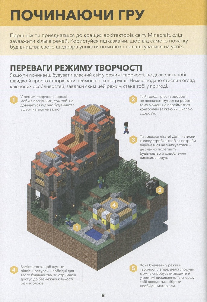 Книга Minecraft. Довідник Архітектора - Крейг Джеллі. Фото 12