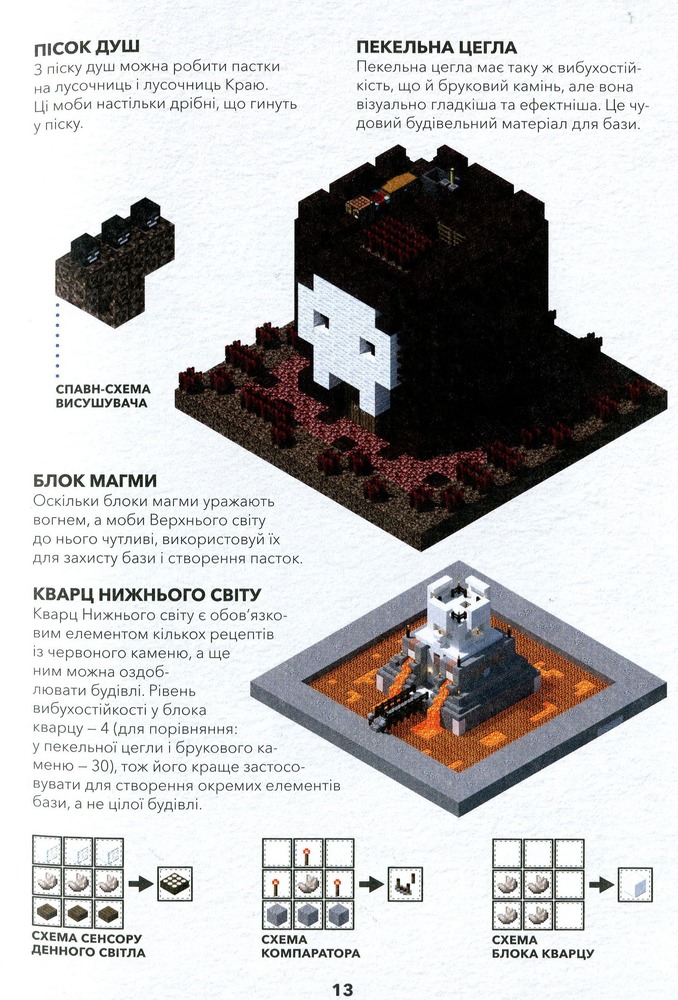 Книга Minecraft. Довідник Нижнього світу і Краю. Фото 17