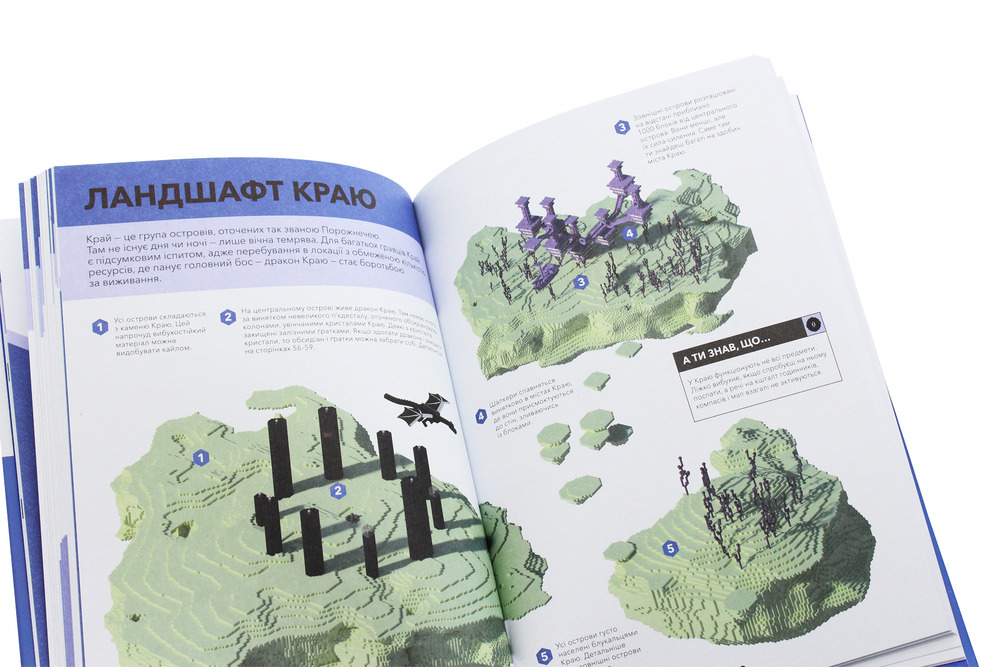 Книга Minecraft. Довідник Нижнього світу і Краю. Фото 7