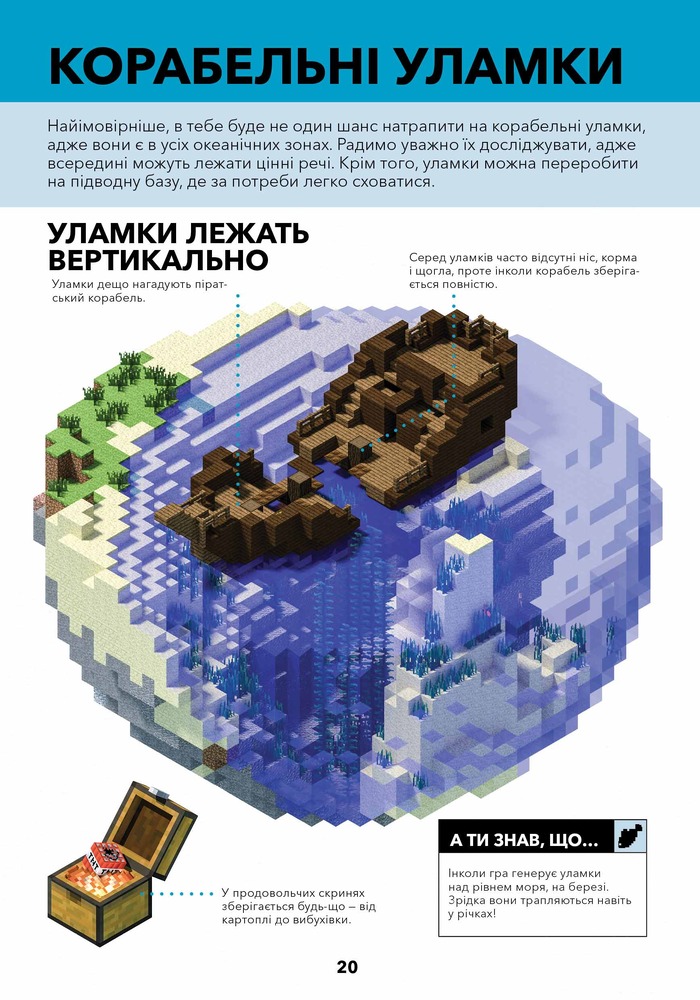 Книга Minecraft. Довідник виживання в океані - Стефані Мілтон. Фото 10