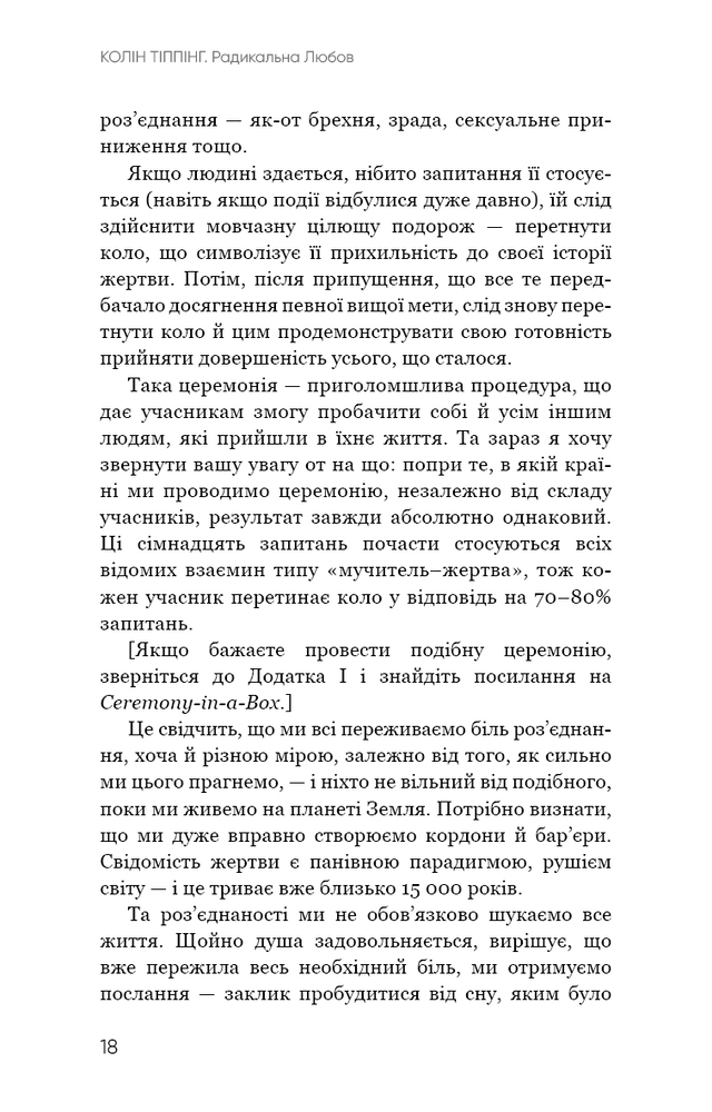 Книга Радикальна Любов. Інструкція для розкриття вашої духовності та створення ідеальних стосунків - Колін Тіппінг. Фото 17
