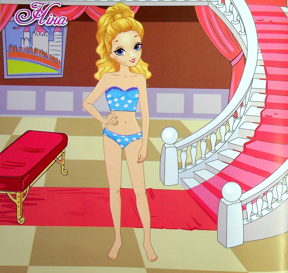 Книга Одягни ляльку. Яскраві наліпки. Срібна. Фото 12