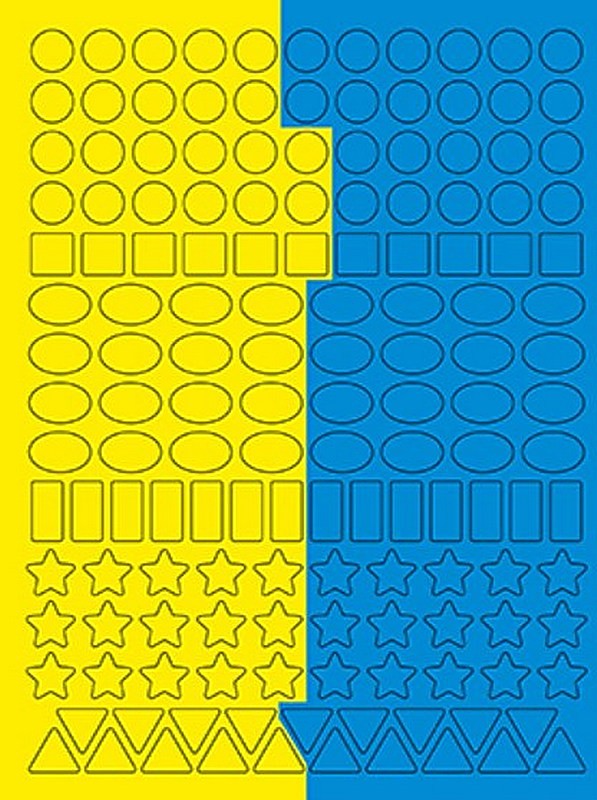 Книга Чарівна мозаїка з наліпками. Зелена. 300 наліпок. Фото 5
