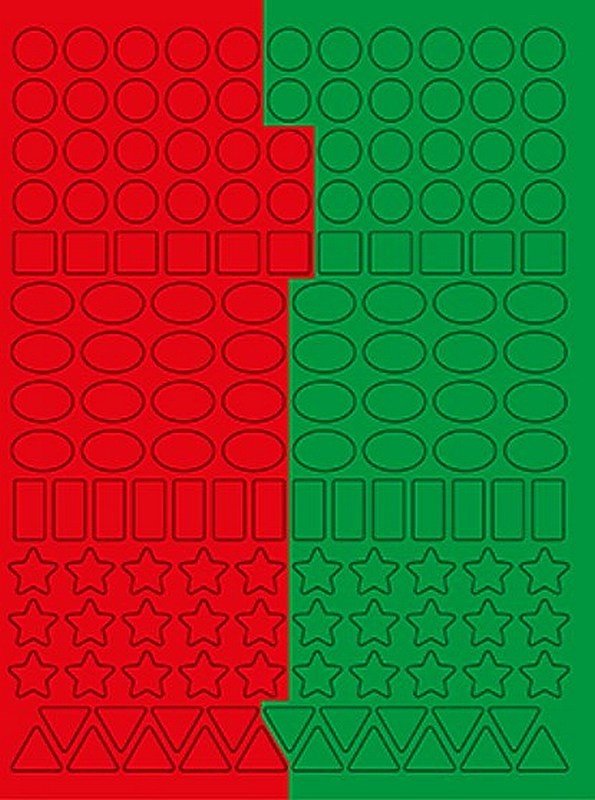 Книга Чарівна мозаїка з наліпками. Жовта. 300 наліпок. Фото 3
